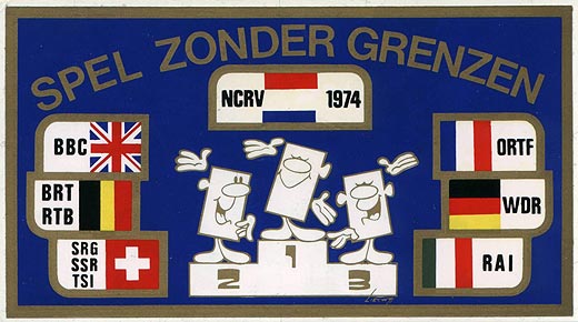 Car Sticker, Leiden Final 1974