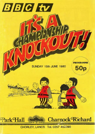 It's A Championship Knockout 1980 Souvenir Programme