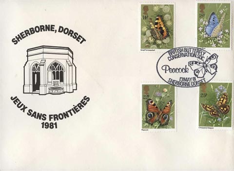 First Day Cover - Sherborne 1981