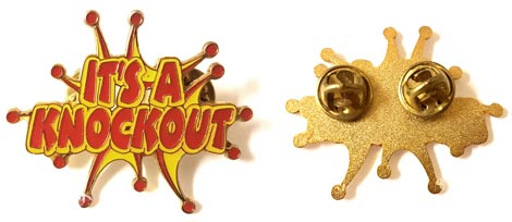 Pin Badge from 1999-2000 It's A Knockout